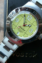 Load image into Gallery viewer, Vostok Amphibian Auto Russian diver wrist watch 060142
