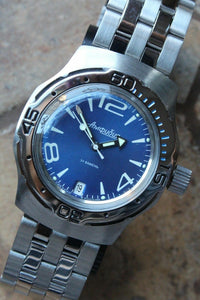 Russian Mechanical Automatic Wrist Watch VOSTOK AMPHIBIAN DIVER 160272