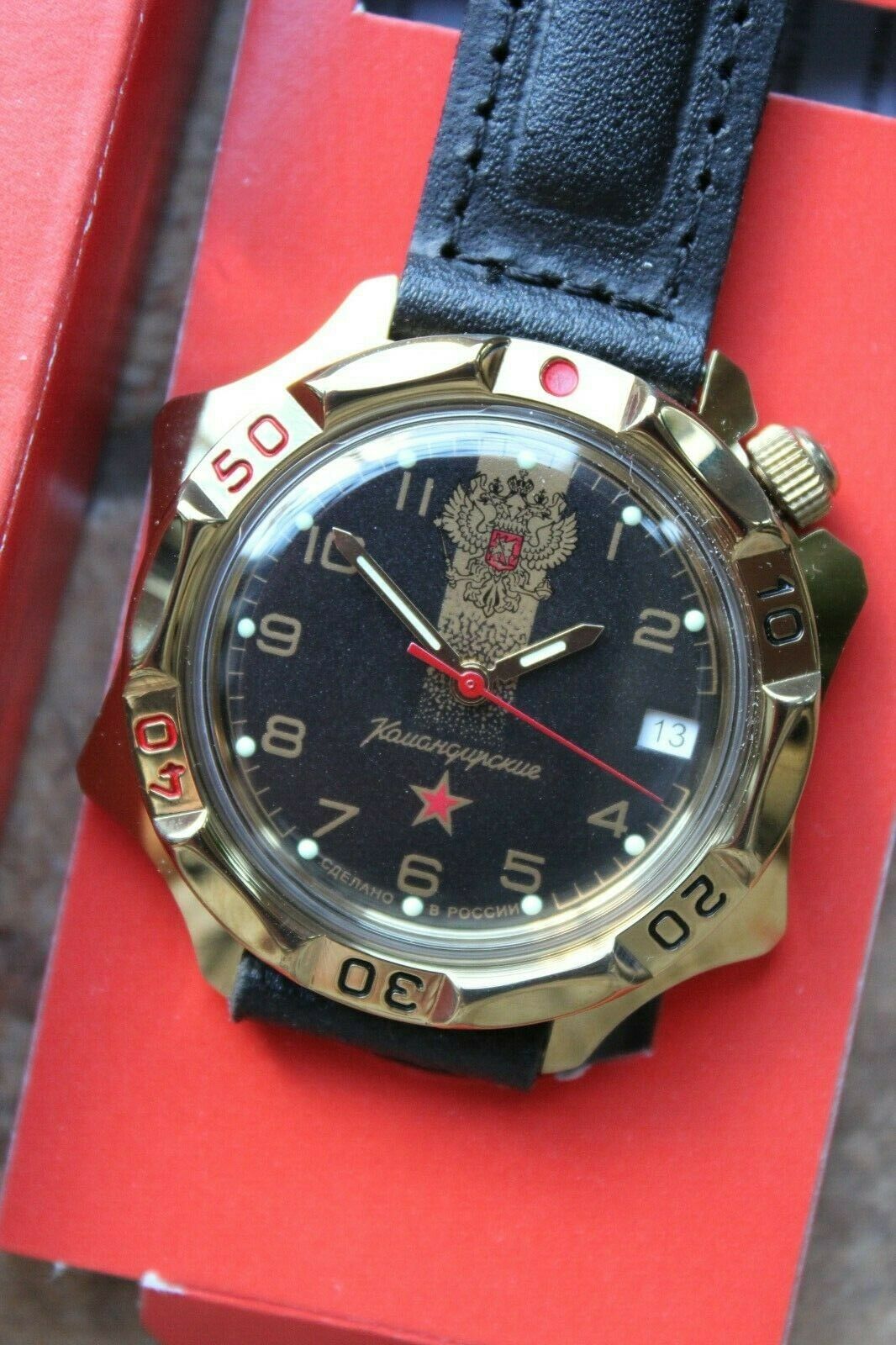 Vostok Komandirskyu Mechanical Manual Winding Wrist Watch 539792