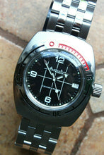 Load image into Gallery viewer, Russian Mechanical Automatic Wrist Watch VOSTOK AMPHIBIAN DIVER Custom 090375
