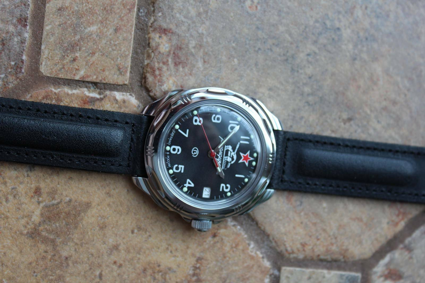 Vostok Komandirsky Mechanical Manual Winding Wrist Watch 211306