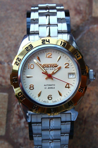 Russian Mechanical Automatic Wrist Watch Vostok Partner 251237