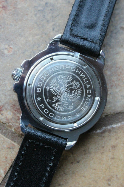 Vostok Komandirsky Mechanical Manual Winding Wrist Watch 431055