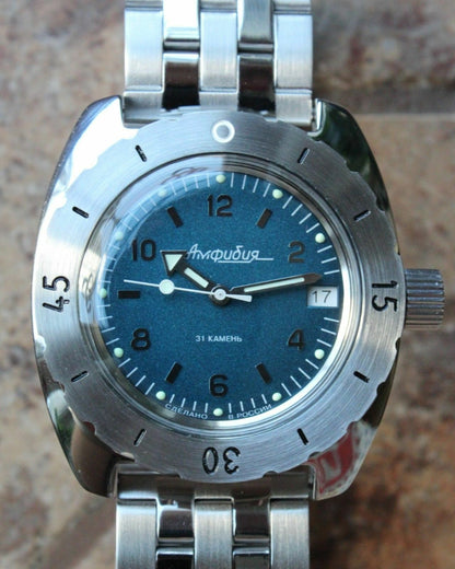 Russian Mechanical Automatic Wrist Watch VOSTOK AMPHIBIAN DIVER 150367