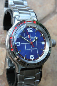 Russian Mechanical Automatic Wrist Watch VOSTOK AMPHIBIAN DIVER 420331