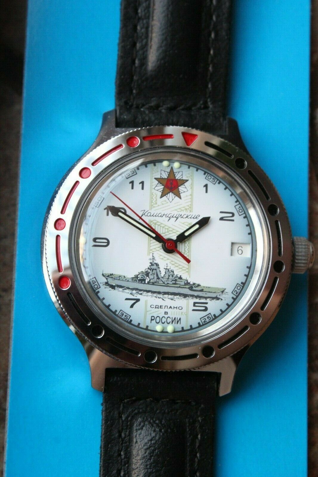 Vostok Komandirsky Mechanical Automatic Wrist Watch 921428