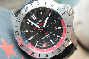Vostok Komandirsky Russian Mechanical K-39 Military wristwatch 390781