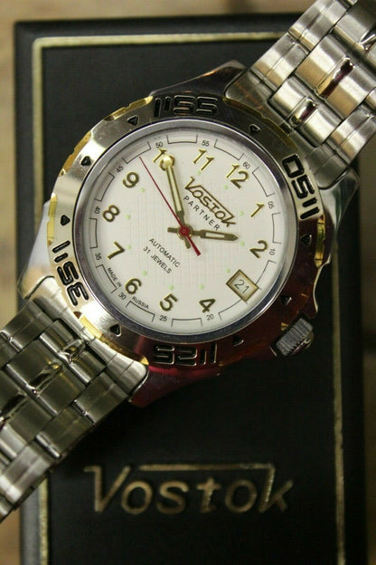 Russian Mechanical Automatic Wrist Watch Vostok Partner 301733