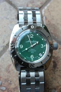 Russian Mechanical Automatic Wrist Watch VOSTOK AMPHIBIAN DIVER 150348