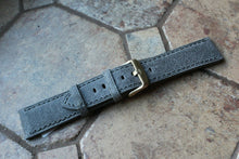 Load image into Gallery viewer, Genuine Leather Watch Strap Band LeVeL B-804S Dark Gray Vintage
