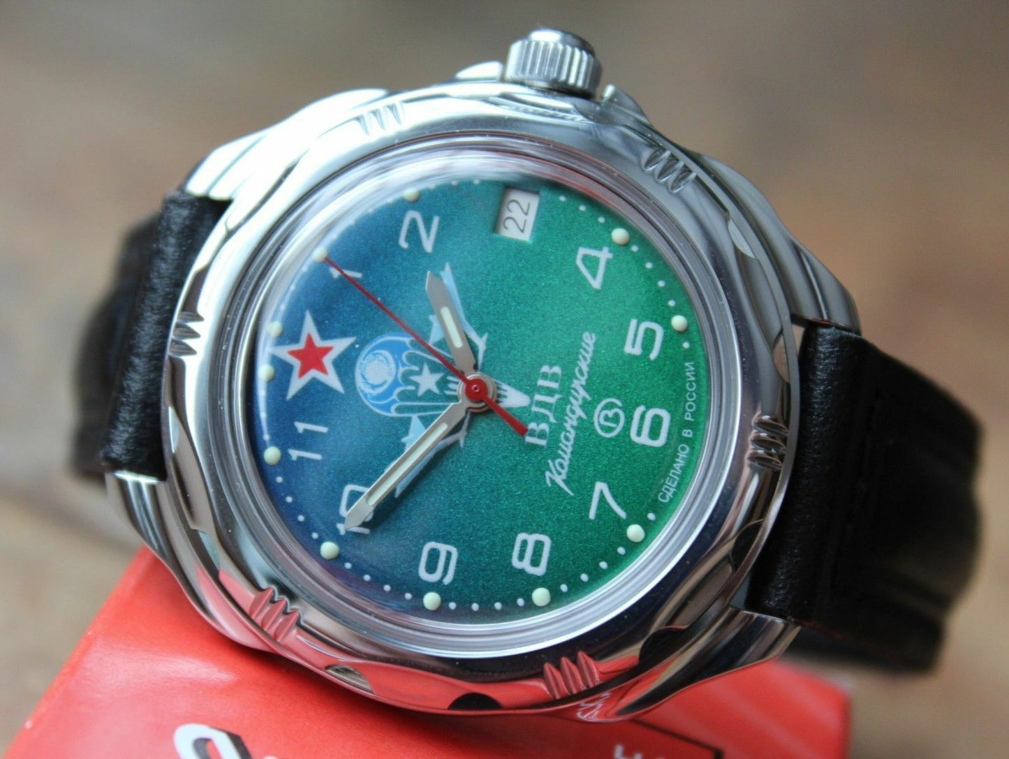 Vostok Komandirsky Mechanical Manual Winding Wrist Watch 211818