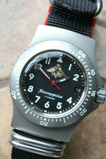Vostok Komandirskie Mechanical Automatic Wrist Watch Double Eagle 280937