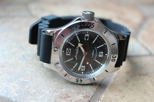 Russian Mechanical Automatic Wrist Watch VOSTOK AMPHIBIAN DIVER 120509