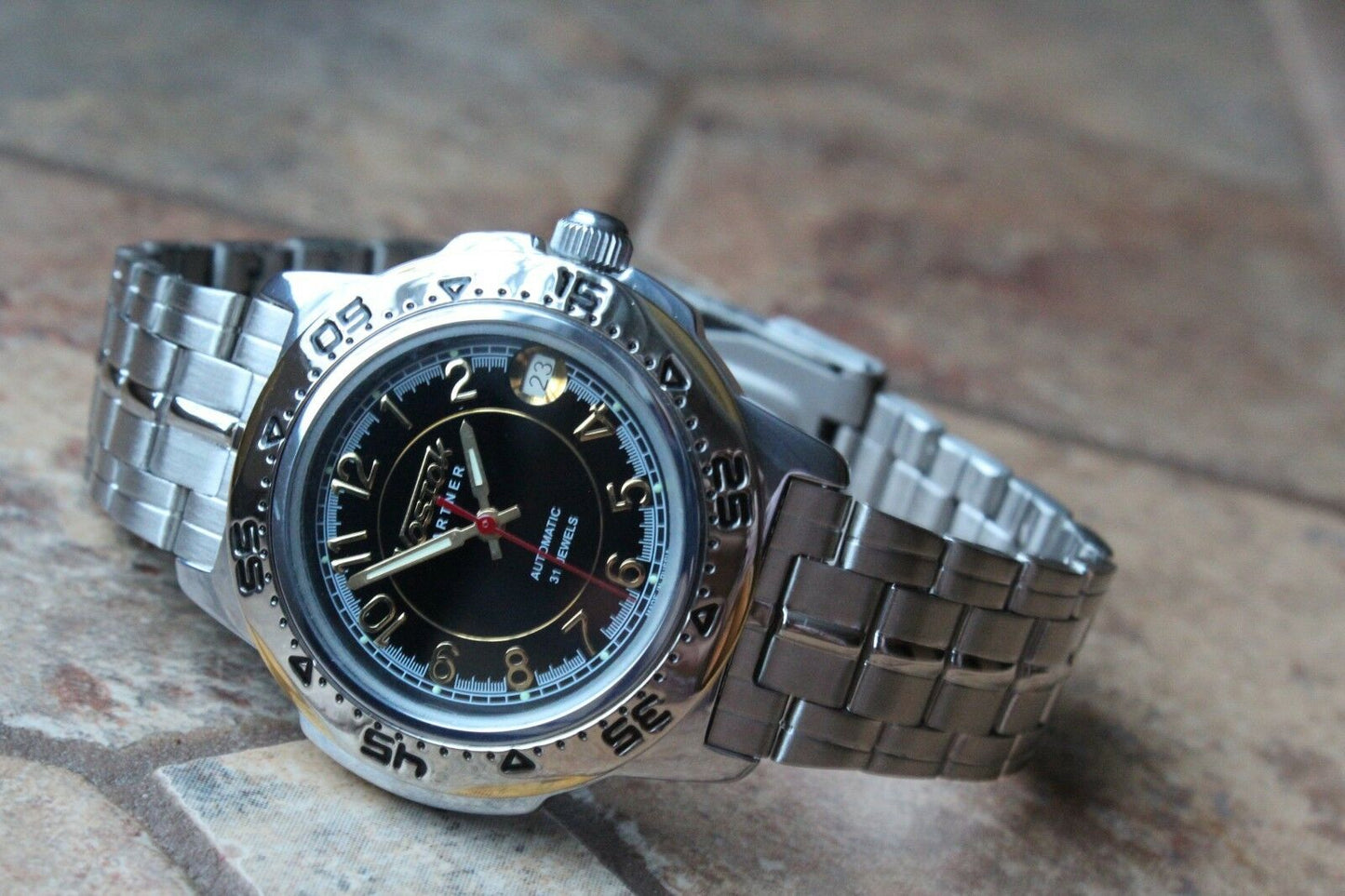 Russian Mechanical Automatic Wrist Watch Vostok Partner 311835