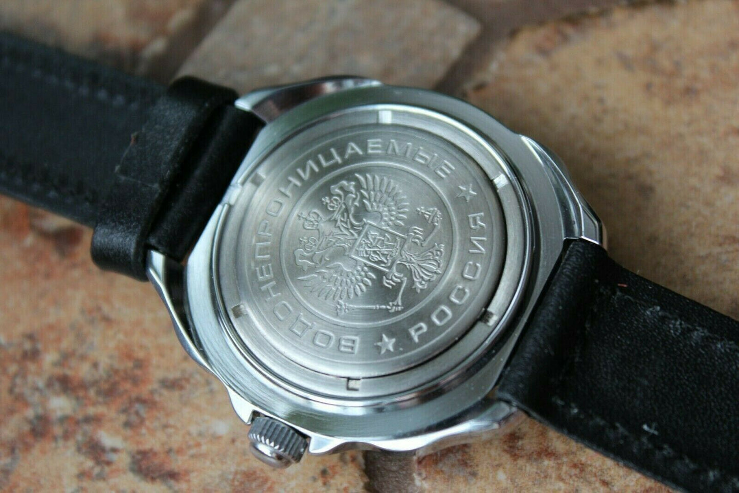 Vostok Komandirsky Russian Military Wrist Watch # 211398 NEW