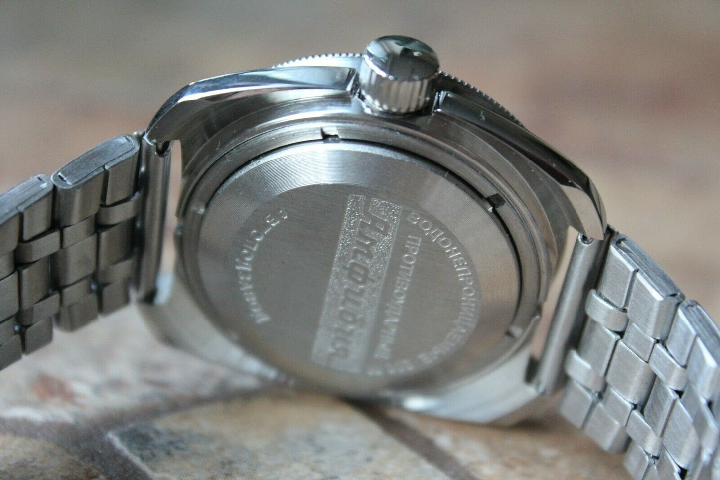 Russian Mechanical Automatic Wrist Watch VOSTOK AMPHIBIAN DIVER 710439