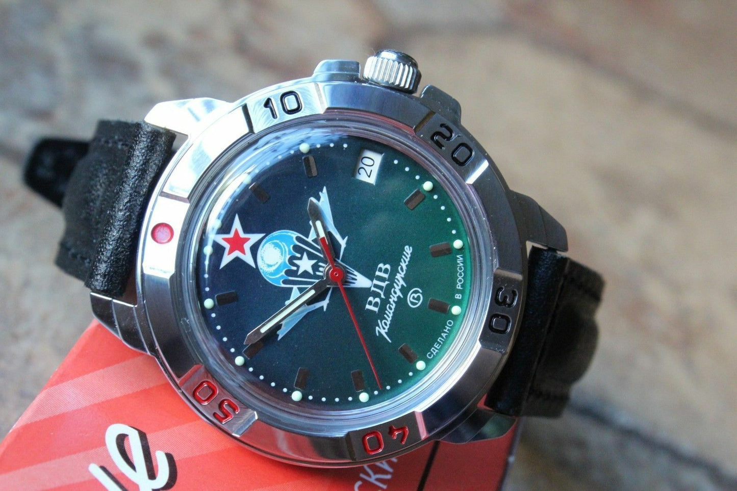 Vostok Komandirsky Mechanical Manual Winding Wrist Watch 431021