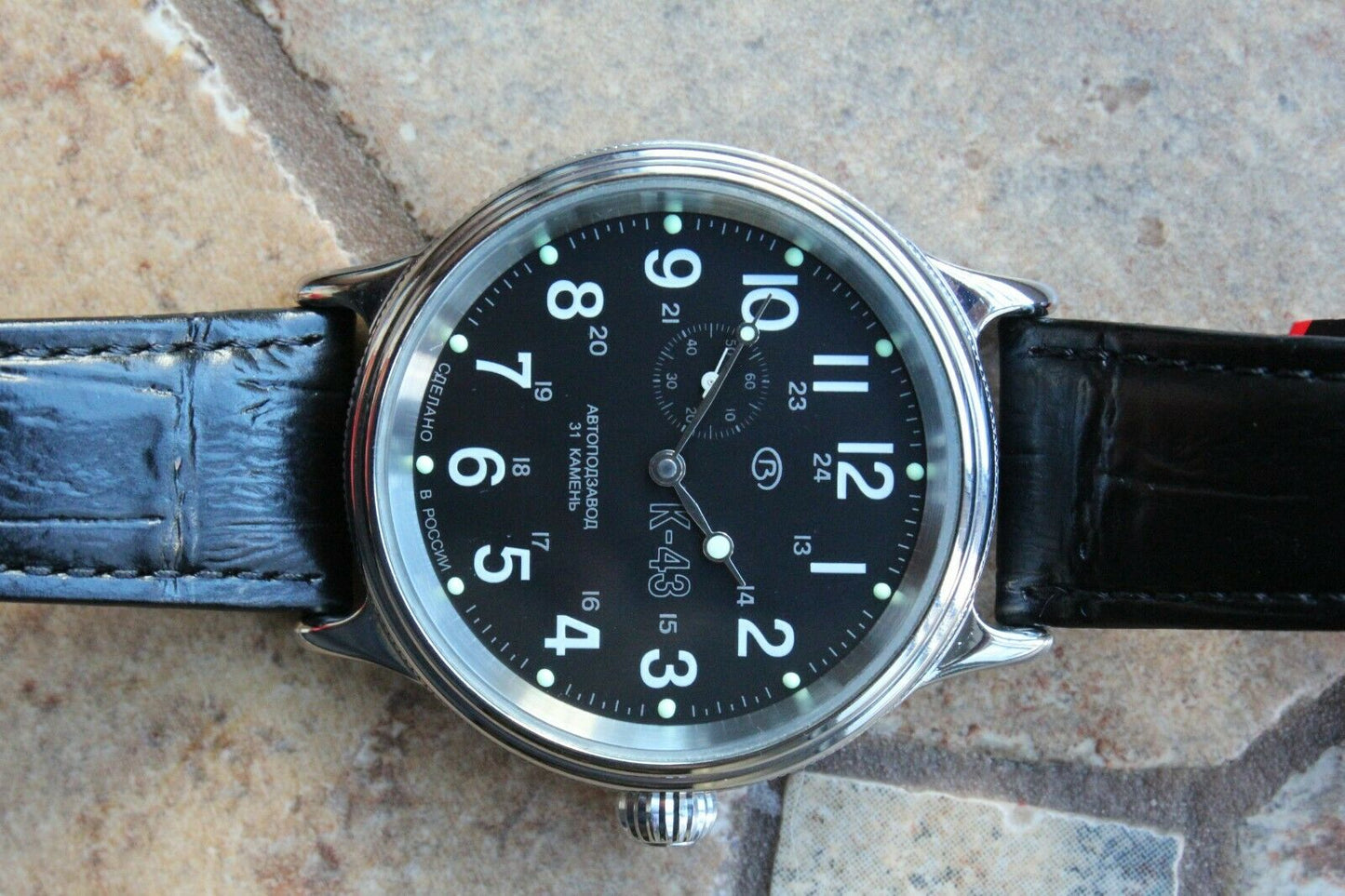 Vostok Komandirsky Automatic Russian K-43 Retro wrist watch 540854