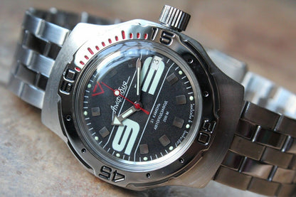 Russian Mechanical Automatic Wrist Watch VOSTOK AMPHIBIAN DIVER 160559