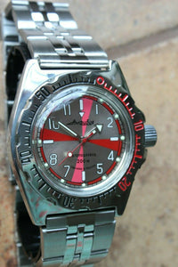 Russian Mechanical Automatic Wrist Watch VOSTOK AMPHIBIAN DIVER 110651