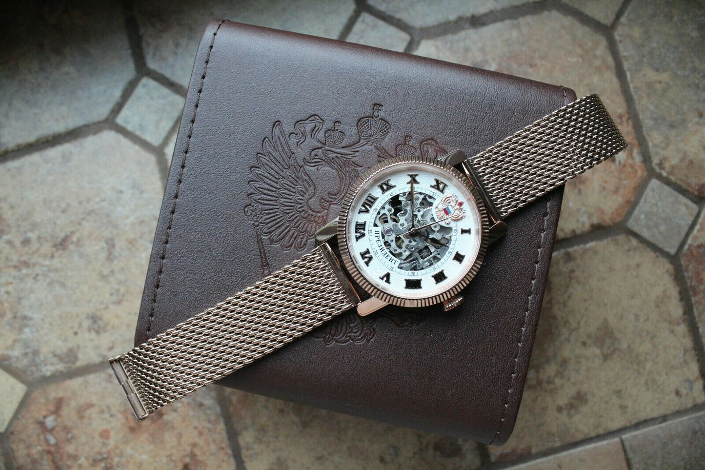 Russian President 4509170 Mechanical Automatic Men's Wrist Watch Poljot