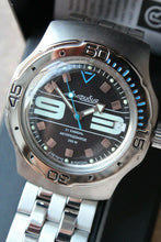 Load image into Gallery viewer, Russian Mechanical Automatic Wrist Watch VOSTOK AMPHIBIAN DIVER 160558
