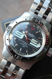 Russian Mechanical Automatic Wrist Watch VOSTOK AMPHIBIAN DIVER 160559