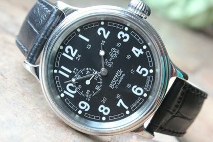 Vostok Komandirsky Classic Auto Russian K-43 Retro wristwatches 540933 New