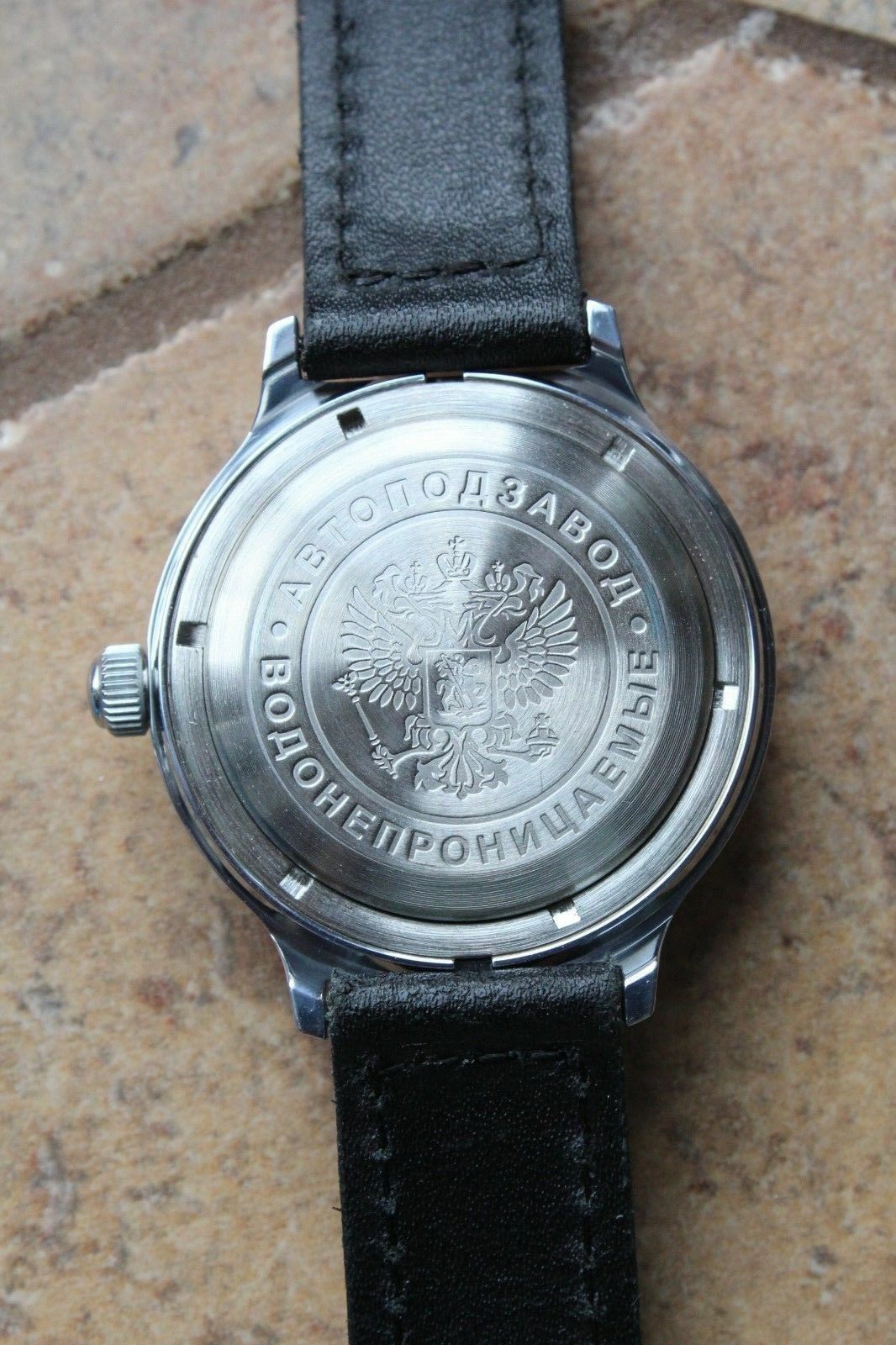 Vostok Komandirsky Auto Russian Military Wrist Watch # 921288 NEW