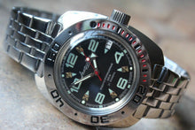 Load image into Gallery viewer, Russian Mechanical Automatic Wrist Watch VOSTOK AMPHIBIAN DIVER 710334
