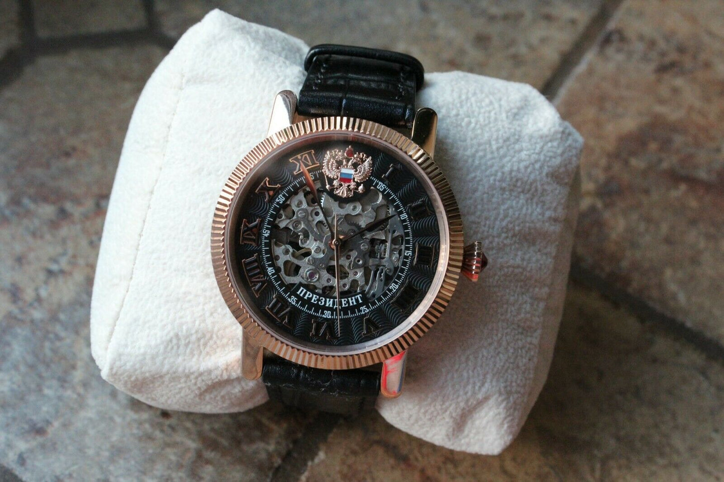 Russian President 4509171 Mechanical Automatic Men's Wrist Watch Poljot
