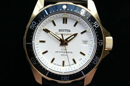 Vostok Komandirsky Russian Mechanical K-39 Military wristwatch 393780