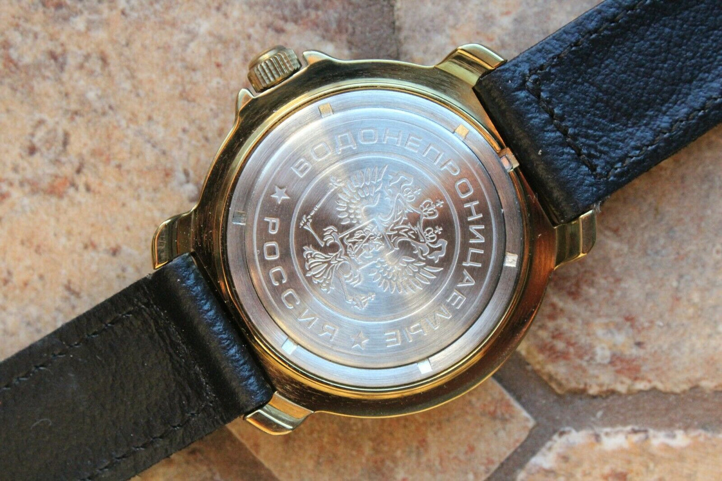 Vostok Komandirsky 819072 Russian Mechanical Military Wrist Watch Tank