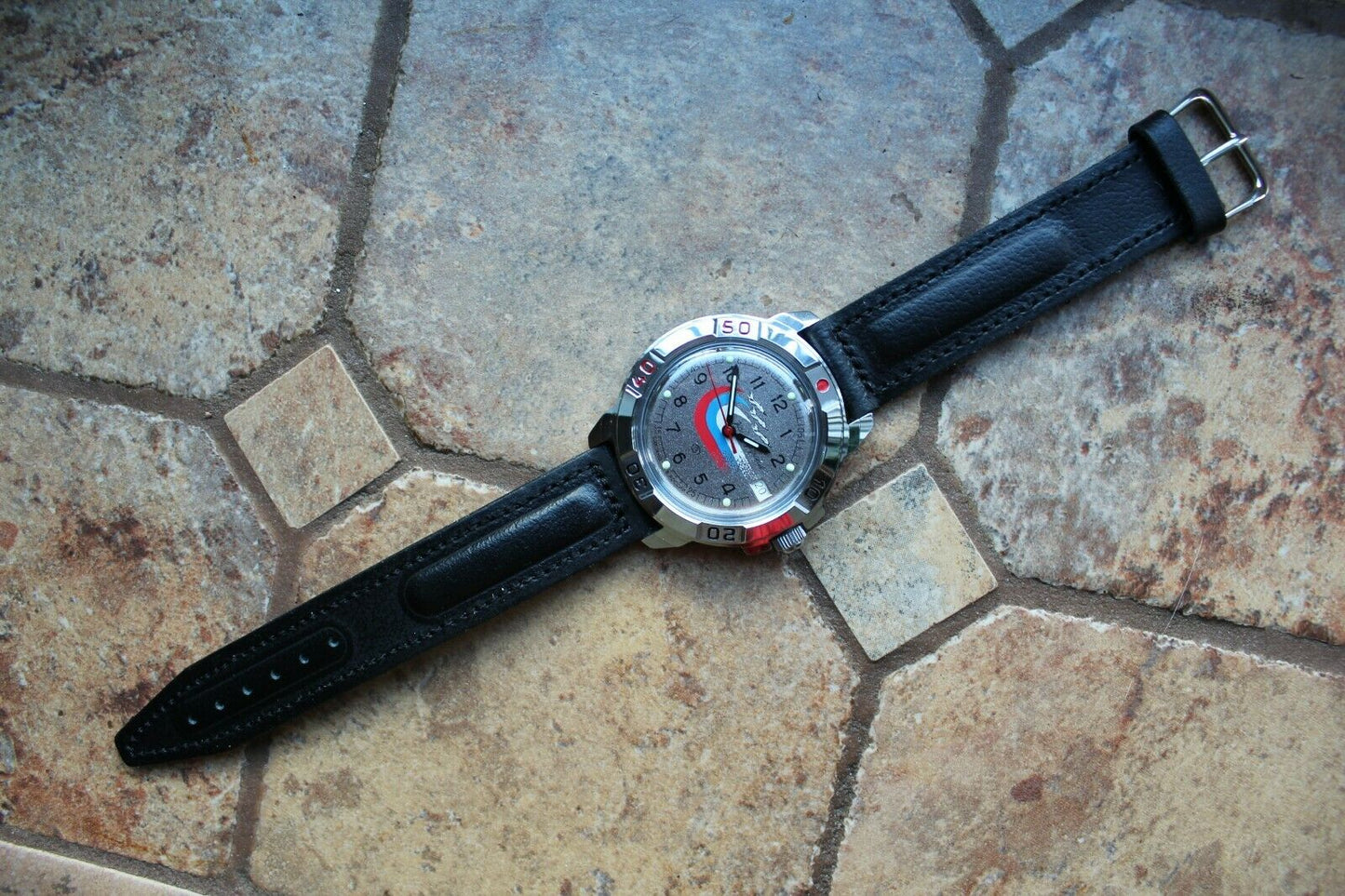 Vostok Komandirsky Military Wrist Watch # 431562 NEW