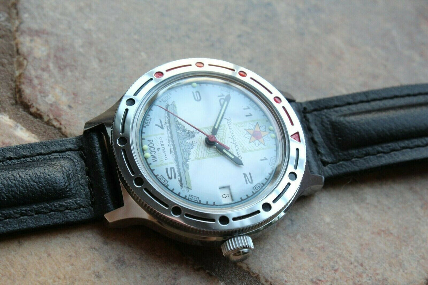 Vostok Komandirsky Mechanical Automatic Wrist Watch 921428