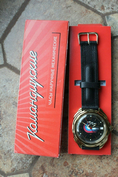Vostok Komandirsky 219260 Mechanical Russian Military Wrist Watch Air Force