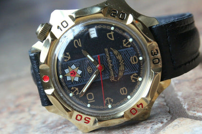 Vostok Komandirsky Mechanical Manual Winding Wrist Watch 539301
