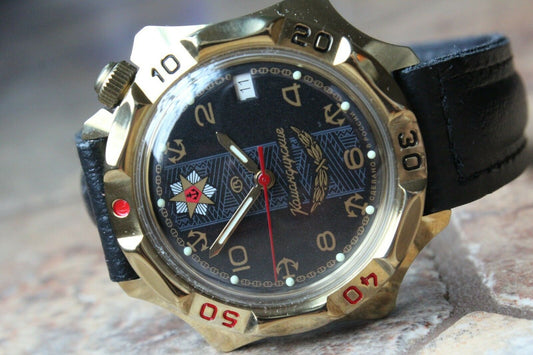 Vostok Komandirsky Mechanical Manual Winding Wrist Watch 539301