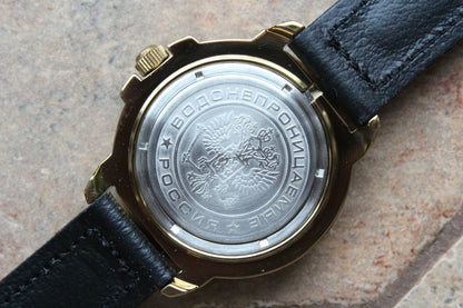 Vostok Komandirsky Military Wrist Watch # 439564 NEW