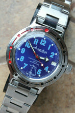 Load image into Gallery viewer, Russian Mechanical Automatic Wrist Watch VOSTOK AMPHIBIAN DIVER 420382
