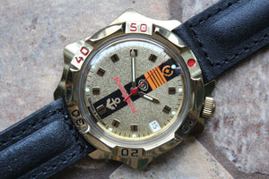 Vostok Komandirsky Russian Military Wrist Watch # 539217 NEW