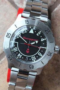Russian Mechanical Automatic Wrist Watch VOSTOK Komandirsky K-35 350617
