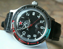 Load image into Gallery viewer, Vostok Komandirsky Auto Military Wrist Watch # 921306 NEW

