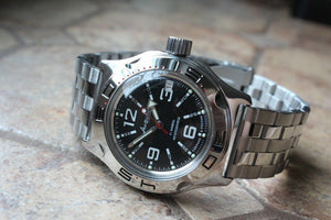 Russian Mechanical Automatic Wrist Watch VOSTOK AMPHIBIAN DIVER 100315