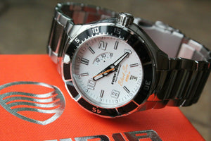 Vostok Amphibian Auto Black Sea Russian mens wrist watch 440796 New