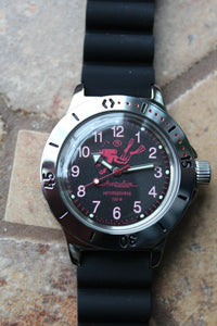 Russian Mechanical Automatic Wrist Watch VOSTOK AMPHIBIAN DIVER 120657