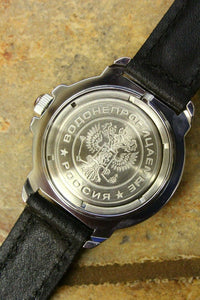 Vostok Komandirsky Military Wrist Watch # 431719 NEW