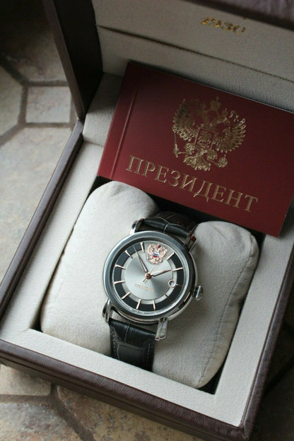 Russian President 5700311 Mechanical Automatic Men's Wrist Watch Poljot