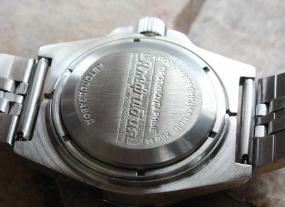 Vostok Amphibian Russian Auto diver wrist watch 110909