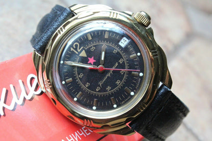 Vostok Komandirsky Russian Military Wrist Watch 219399